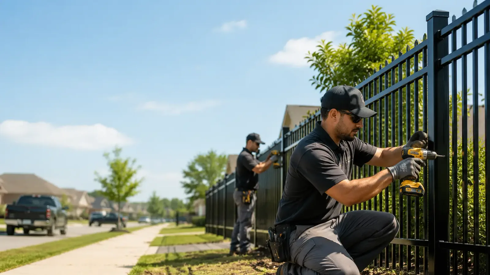 Metal Fence Installation in Trenton, MI
